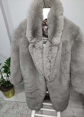 H&M H&M kürk palto kaban