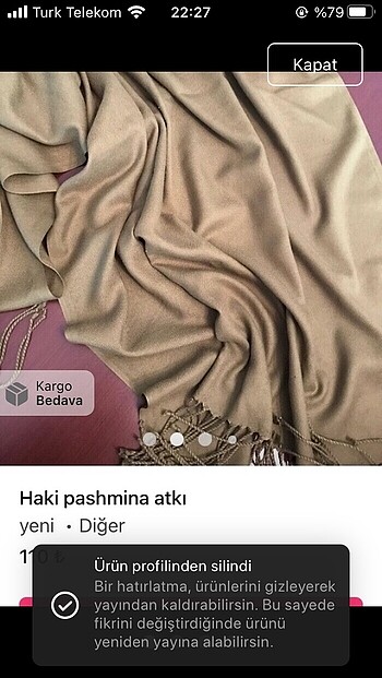 Pashmina şal