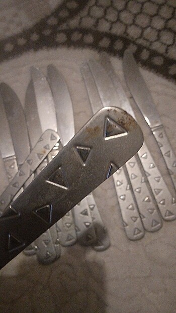  Beden 12 adet yemek bıçağı 
