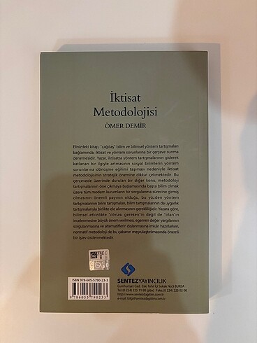 İktisat Metadolojisi