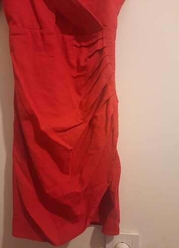 l Beden kırmızı Renk MAİ COLLECTION marka elbise 
