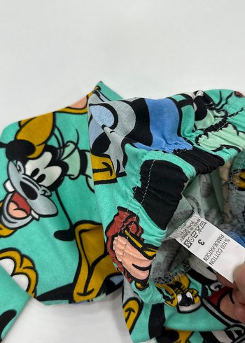 Renkli Pop Kültür Baskılı Kız Tayt - Görsel 3