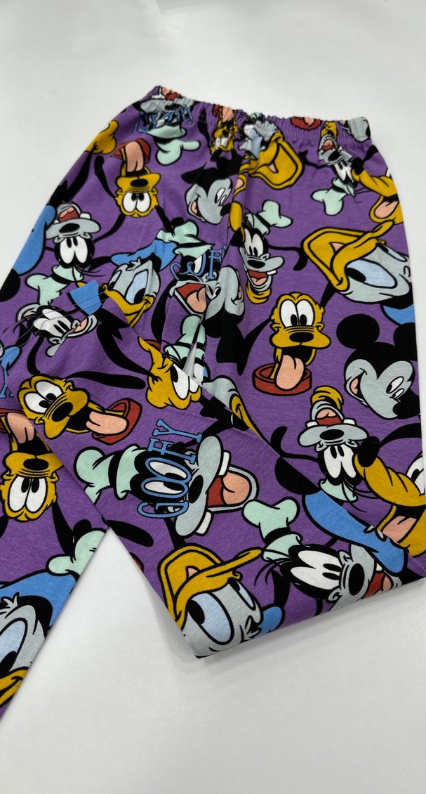 Renkli Pop Kültür Baskılı Kız Tayt - Görsel 2