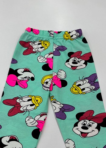 Renkli Pop Kültür Baskılı Kız Taytı - Görsel 2