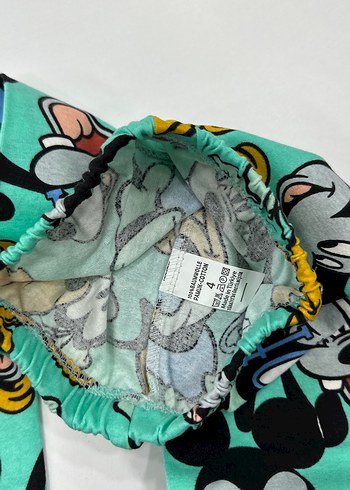 Renkli Pop Kültür Baskılı Kız Tayt - Görsel 3