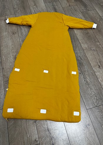 Sarı Fermuarlı Erkek Çocuk Uyku Tulumu - Görsel 3