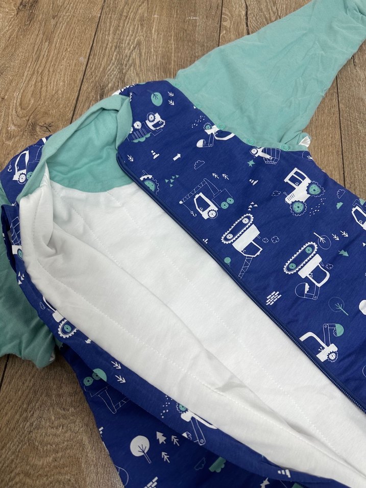 Uzun Kollu Fermuarlı Erkek Uyku Tulumu - Görsel 2