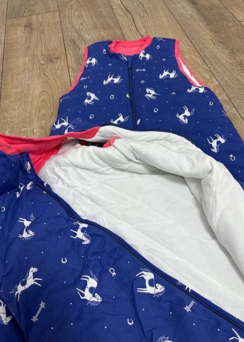 Lacivert Desenli Uyku Tulumu - Görsel 3