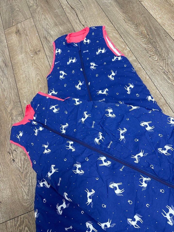 Lacivert Desenli Uyku Tulumu - Görsel 2