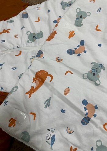 Erkek Çocuk Baskılı Uyku Tulumu, Fermuarlı, Uzun Kollu - Görsel 3