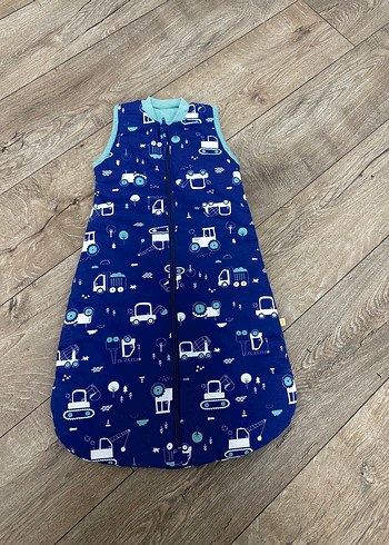 Renkli Baskılı Mavi Erkek Uyku Tulumu - Görsel 3