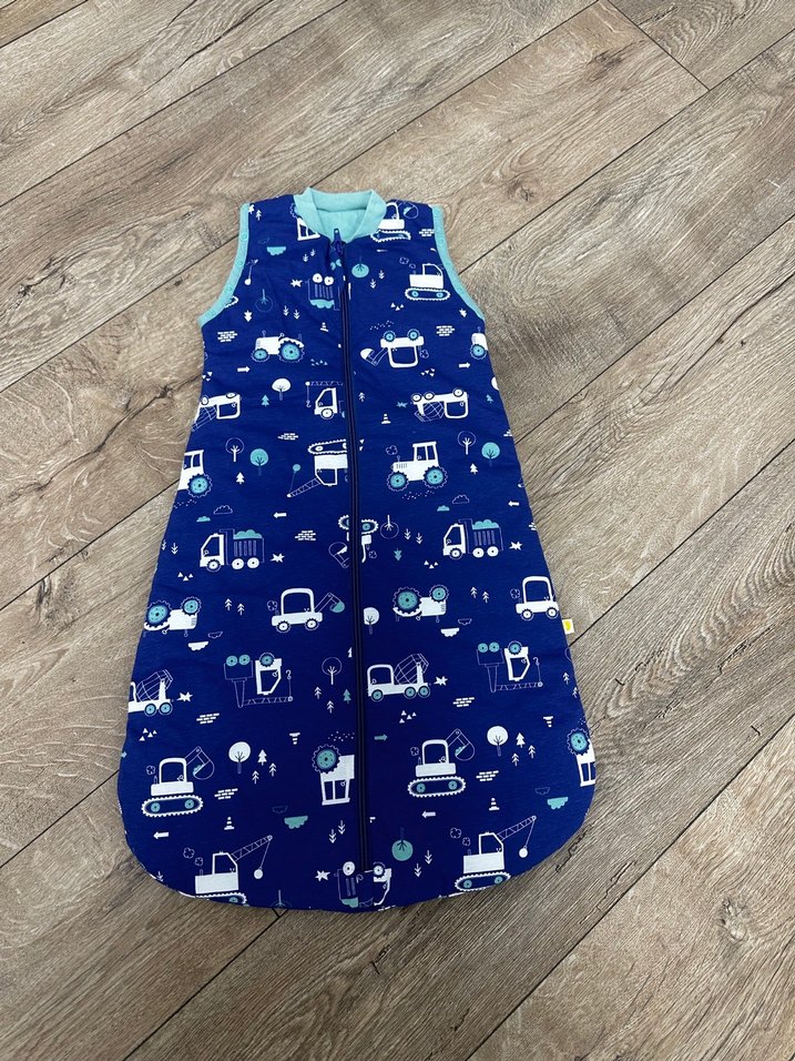 Renkli Baskılı Mavi Erkek Uyku Tulumu - Görsel 3