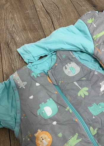 Uzun Kollu Fermuarlı Erkek Çocuk Uyku Tulumu - Görsel 10