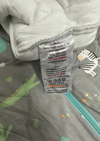 Uzun Kollu Fermuarlı Erkek Çocuk Uyku Tulumu - Görsel 9