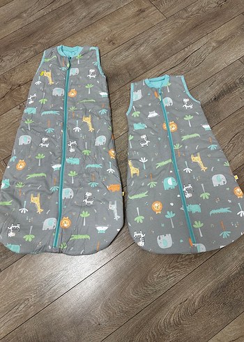 Uzun Kollu Fermuarlı Erkek Çocuk Uyku Tulumu - Görsel 13