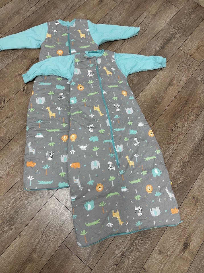 Uzun Kollu Fermuarlı Erkek Çocuk Uyku Tulumu - Görsel 5