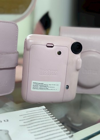 Pastel Pembe Fujifilm Instax Mini 12 Film Kamera - Görsel 2