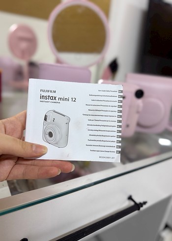 Pastel Pembe Fujifilm Instax Mini 12 Film Kamera - Görsel 4