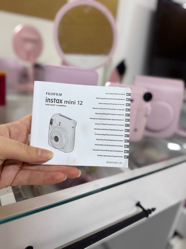 Pastel Pembe Fujifilm Instax Mini 12 Film Kamera - Görsel 4