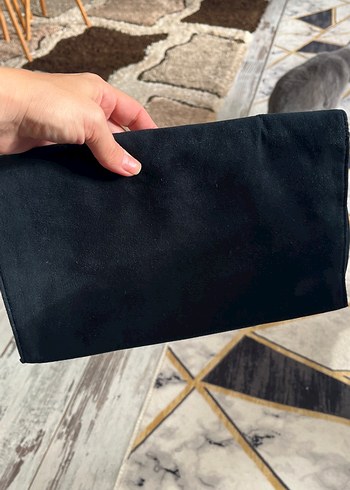 Siyah Süet Kadın Çanta marka temsili - Görsel 4