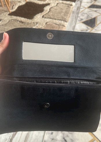 Siyah Süet Kadın Çanta marka temsili - Görsel 2