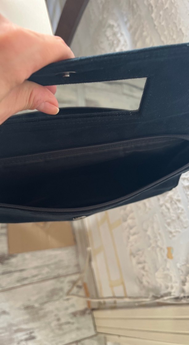 Siyah Süet Kadın Çanta marka temsili - Görsel 3