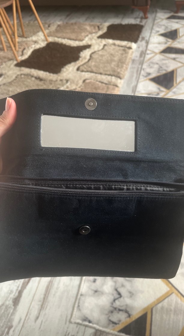 Siyah Süet Kadın Çanta marka temsili - Görsel 2