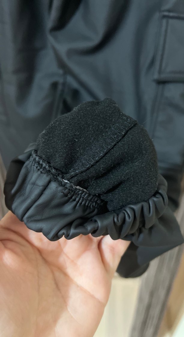 Siyah Rahat Kesim Kadın Pantolon - Görsel 5