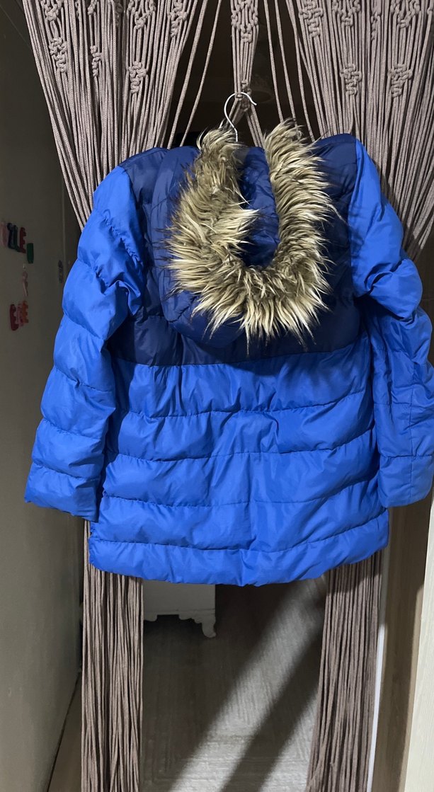 Erkek Çocuk Lacivert Fermuarlı Çıtçıtlı Mont - Görsel 5