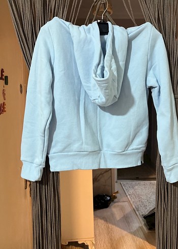 Çocuk Mavi Basic Sweatshirt - Görsel 4