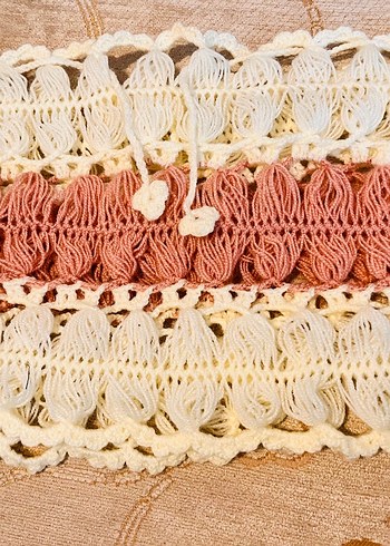 Örgü Bohem Kadın boyunluk - Görsel 2