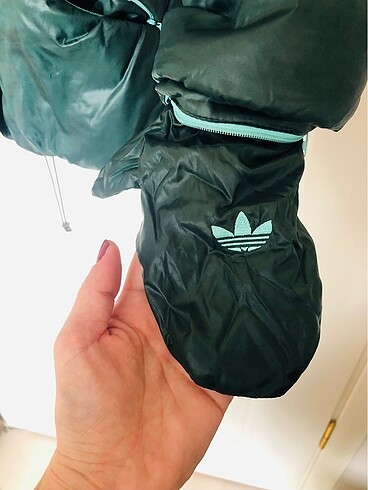 m Beden yeşil Renk Adidas mont