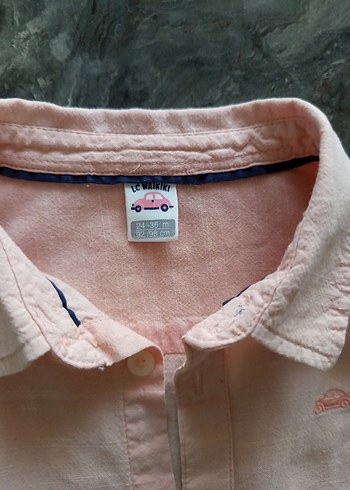 LC Waikiki Erkek Çocuk Pembe Keten Uzun Kollu Gömlek