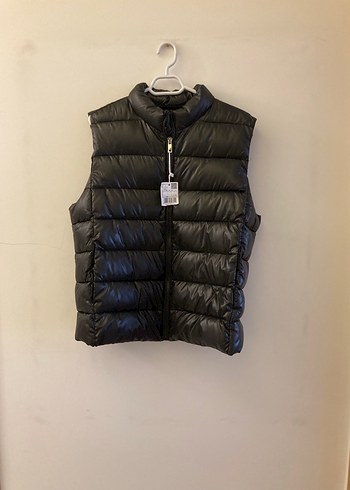 Mango Siyah Fermuarlı Şişme Yelek - Görsel 2