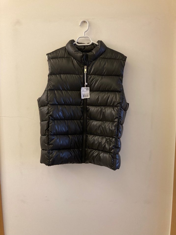 Mango Siyah Fermuarlı Şişme Yelek - Görsel 2