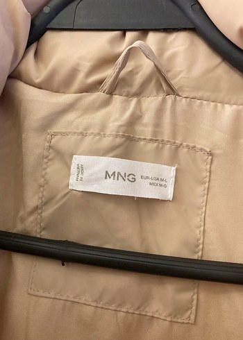 Mango Bej Şişme Kadın Yelek - Görsel 2