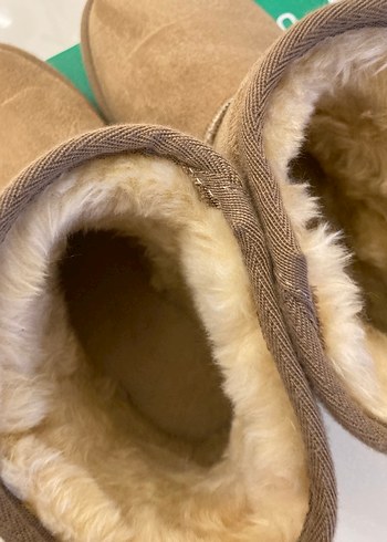 Benetton Bej Süet Kadın Bot - Görsel 6