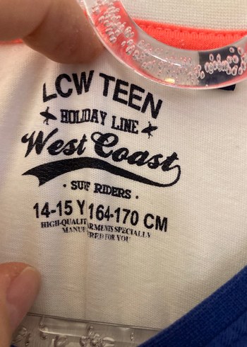 Beyaz Baskılı Erkek Tişört - Görsel 2