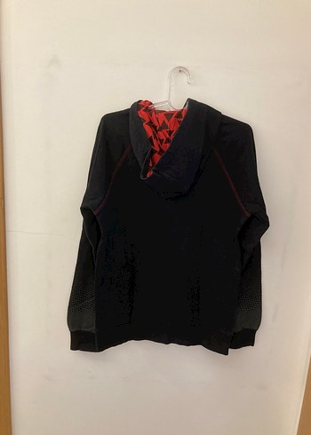 Hummel Siyah Kapüşonlu erkek Sweatshirt - Görsel 5