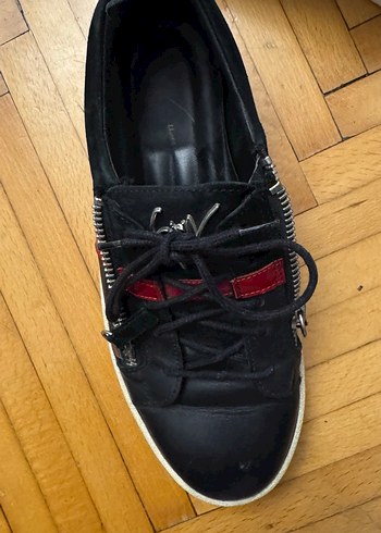 Kırmızı Detaylı Siyah Erkek Spor Ayakkabı 43 no zanotti - Görsel 3