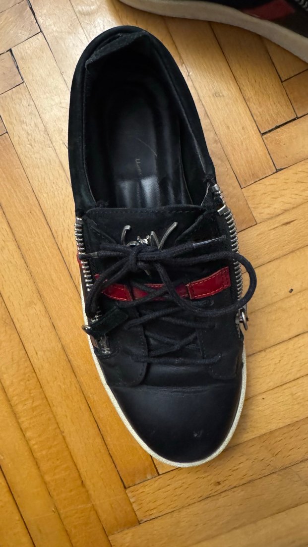 Kırmızı Detaylı Siyah Erkek Spor Ayakkabı 43 no zanotti - Görsel 3