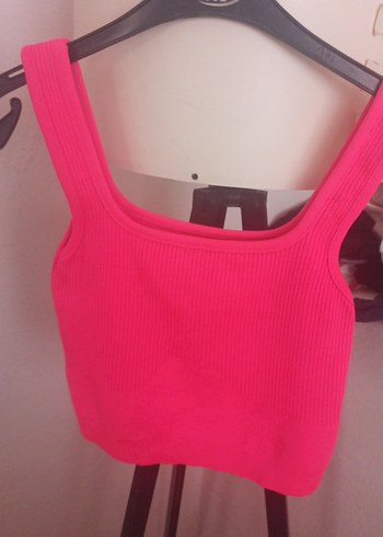 Defacto Pembe Mini Örgü Atlet
