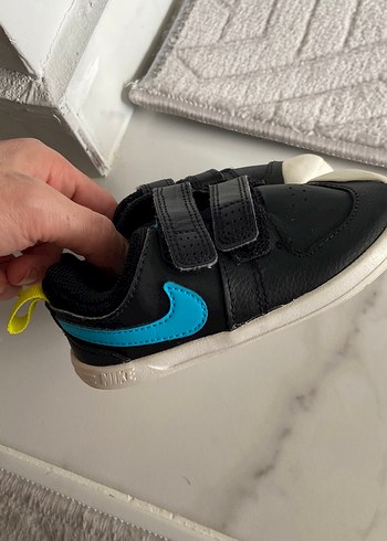 Nike Siyah Erkek Çocuk Spor Ayakkabı Velcro