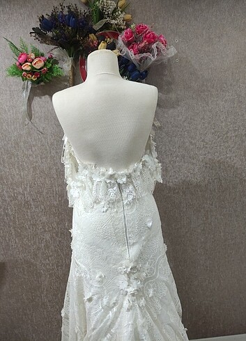 Balık gelinlik nikah elbisesi - Görsel 6
