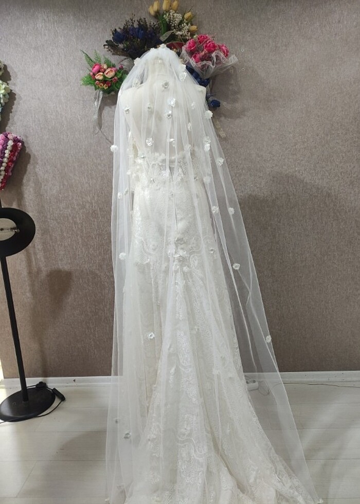 Balık gelinlik nikah elbisesi - Görsel 5