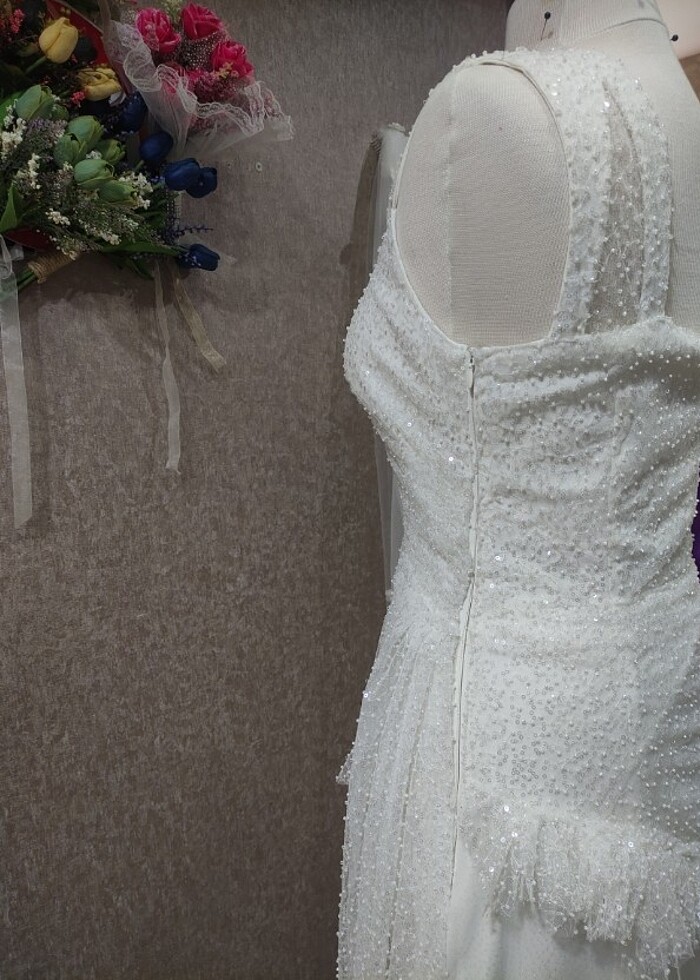 Balık gelinlik abiye  - Görsel 5