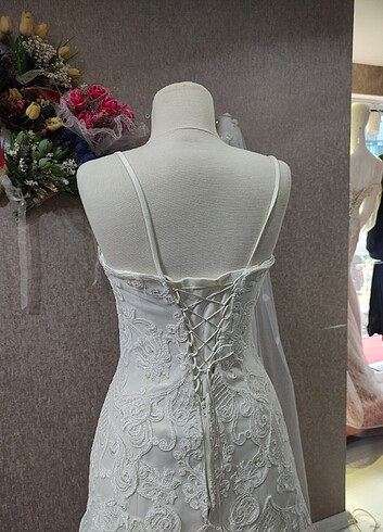 Balık gelinlik nikah elbisesi - Görsel 5