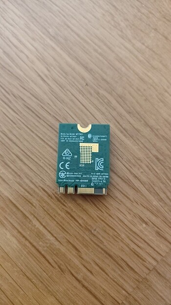 Media Tek MT 7921 wifi Bluetooth