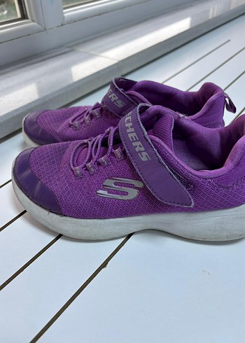 Mor Skechers Kız Çocuk Spor Ayakkabı - Görsel 3