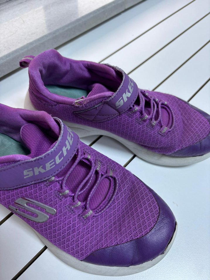 Mor Skechers Kız Çocuk Spor Ayakkabı - Görsel 2